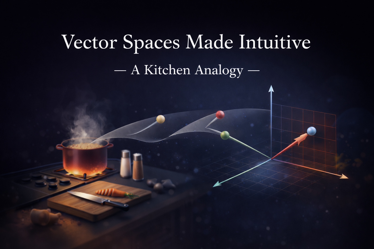 what is a vector space in machine learning